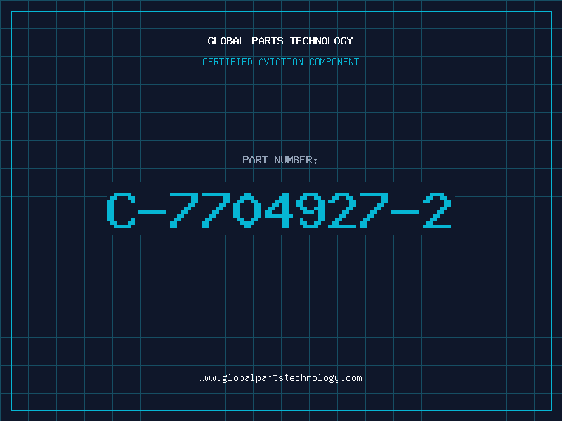 Aviation Part C-7704927-2