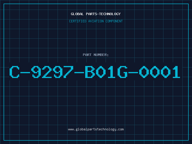 Aviation Part C-9297-B01G-0001