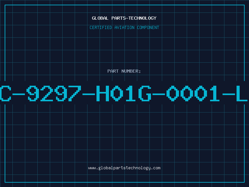 Aviation Part C-9297-H01G-0001-L