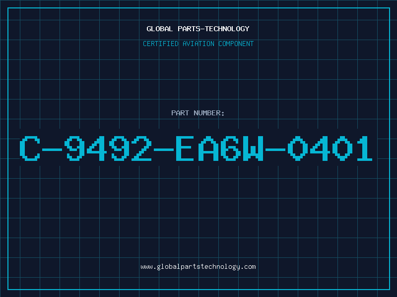 Aviation Part C-9492-EA6W-0401
