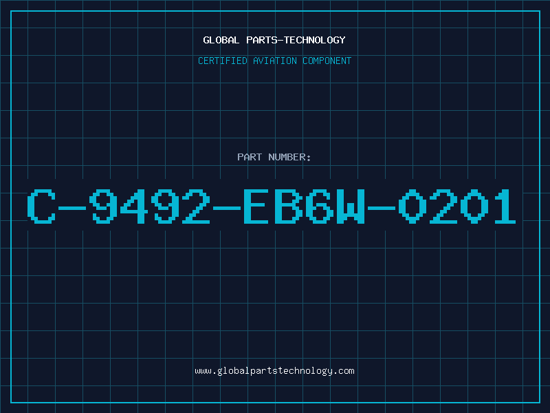Aviation Part C-9492-EB6W-0201