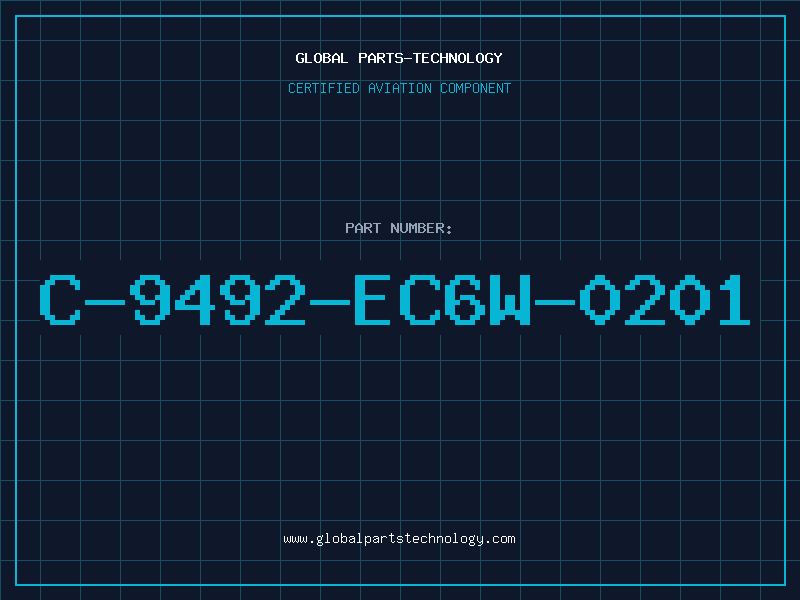 Aviation Part C-9492-EC6W-0201