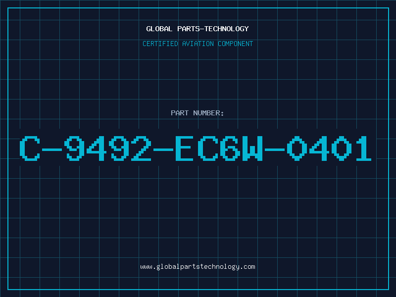 Aviation Part C-9492-EC6W-0401