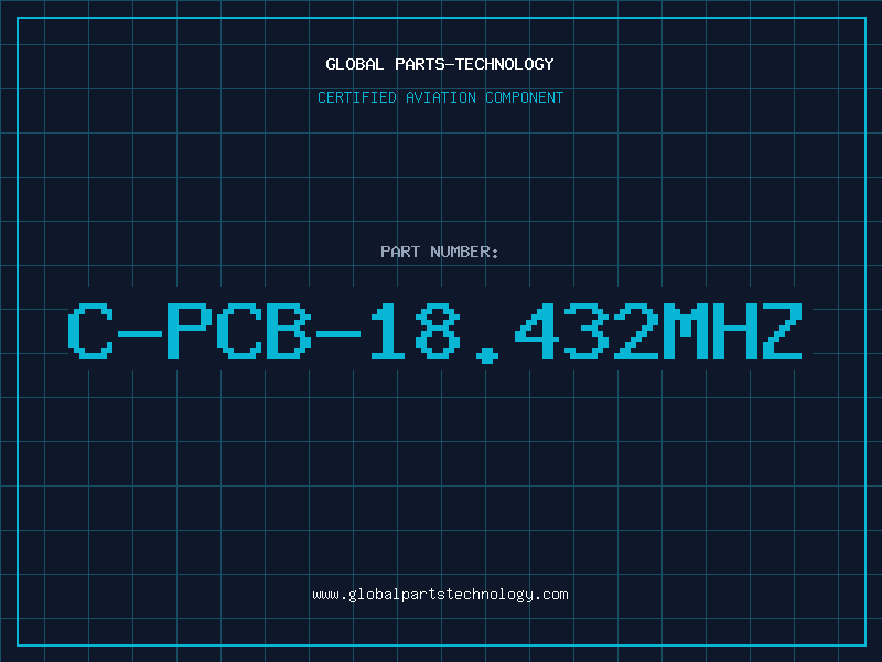 Aviation Part C-PCB-18.432MHZ