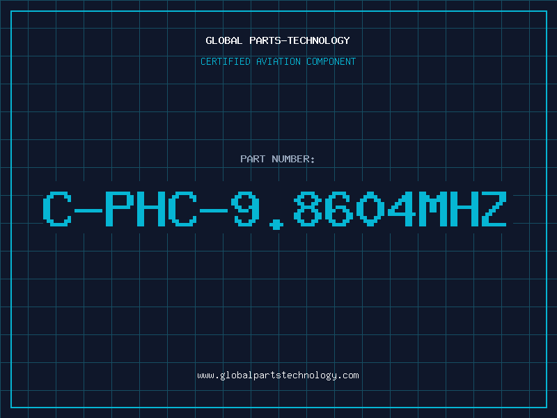 Aviation Part C-PHC-9.8604MHZ