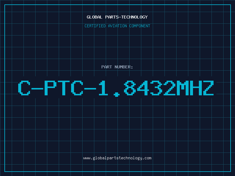 Aviation Part C-PTC-1.8432MHZ