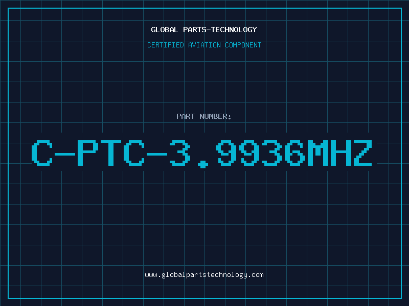Aviation Part C-PTC-3.9936MHZ