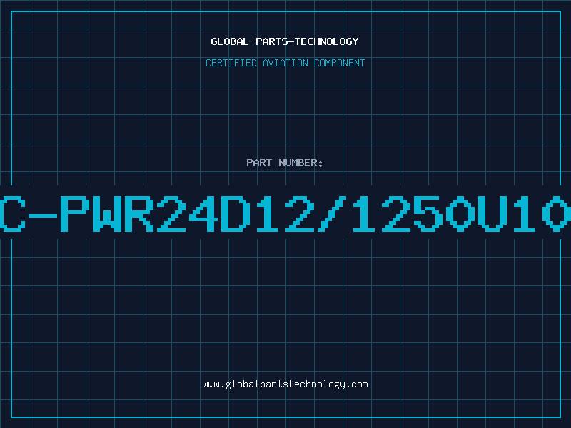 Aviation Part C-PWR24D12/1250U10