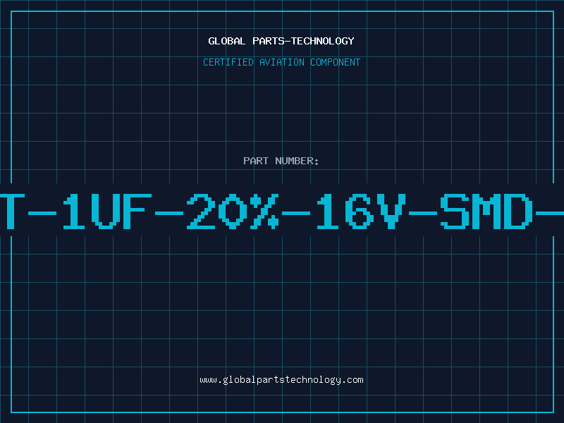 Aviation Part C-Tant-1uF-20%-16V-SMD-ASize