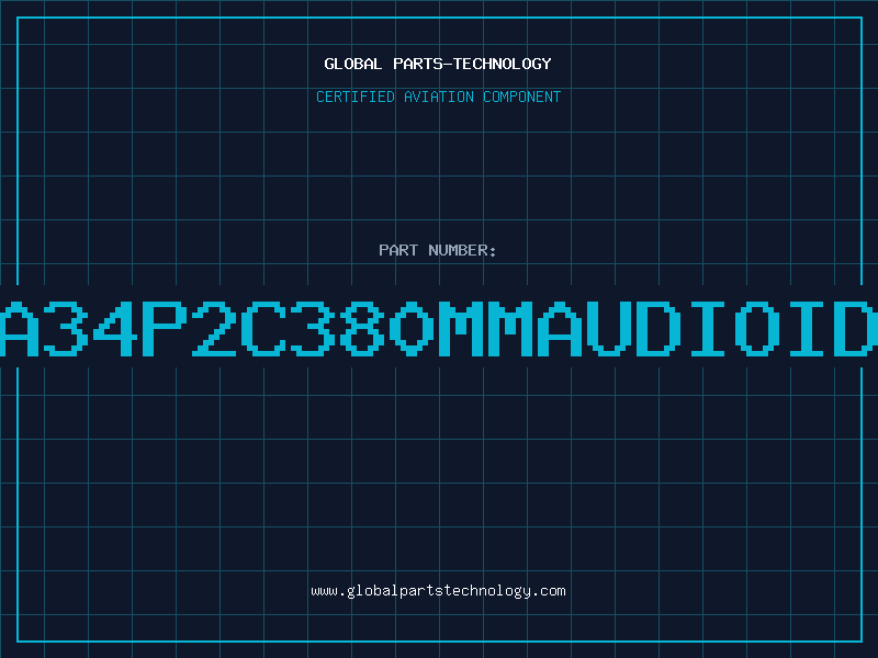 Aviation Part C.A34P2C380MMAUDIOIDB3
