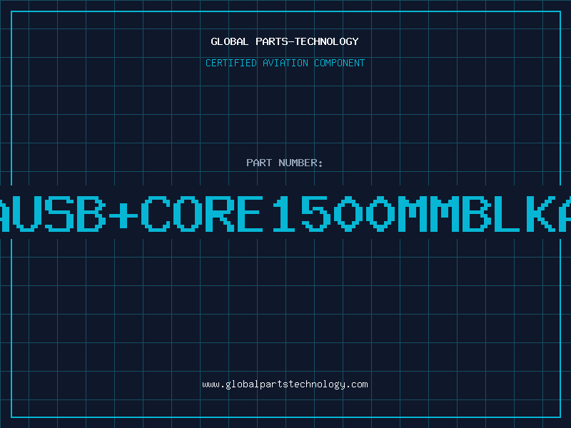 Aviation Part C.AUSB+CORE1500MMBLKAMU