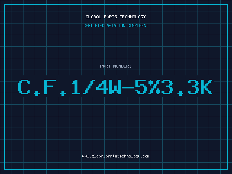 Aviation Part C.F.1/4W-5%3.3K