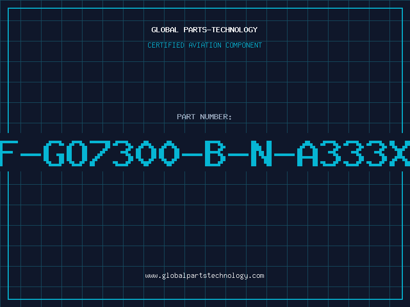 Aviation Part C.SGF-GO7300-B-N-A333x33mm
