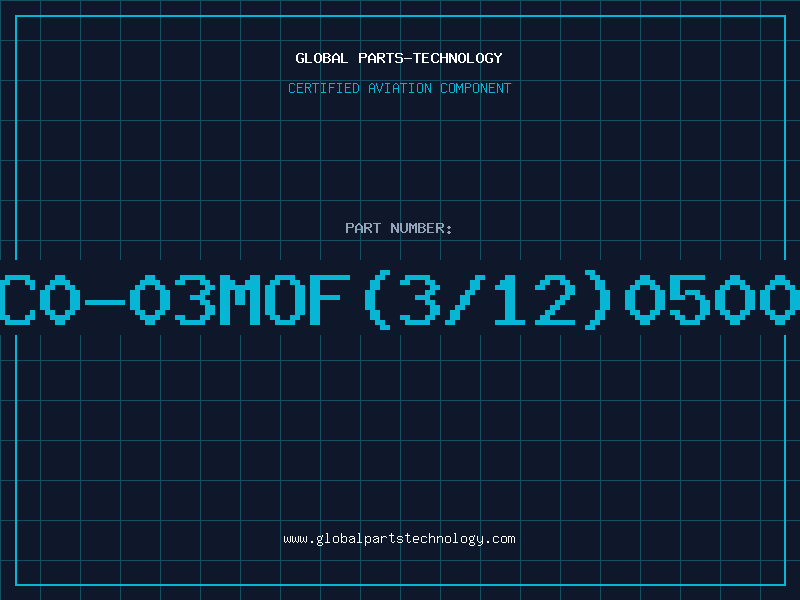 Aviation Part C0-03MOF(3/12)0500