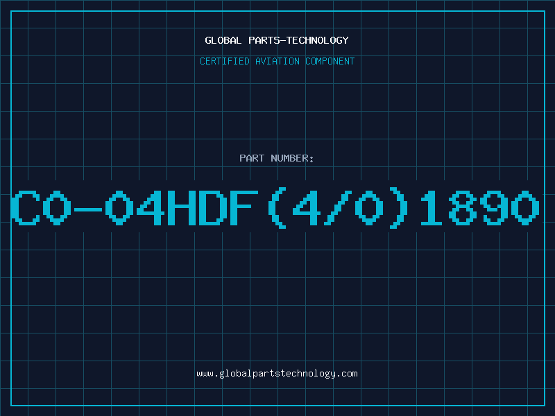 Aviation Part C0-04HDF(4/0)1890