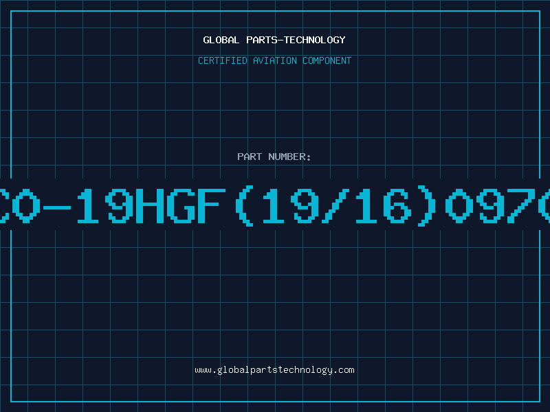 Aviation Part C0-19HGF(19/16)0970