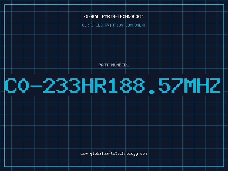 Aviation Part C0-233HR188.57MHZ
