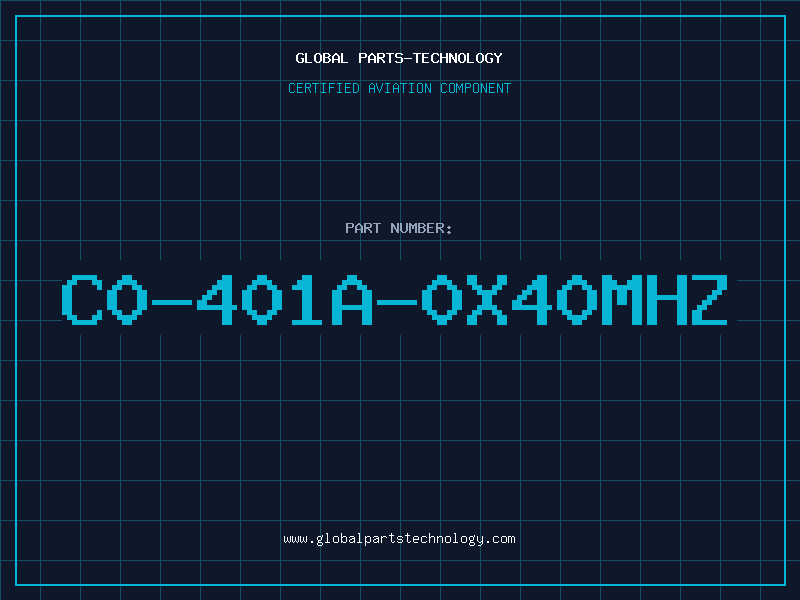 Aviation Part C0-401A-0X40MHZ