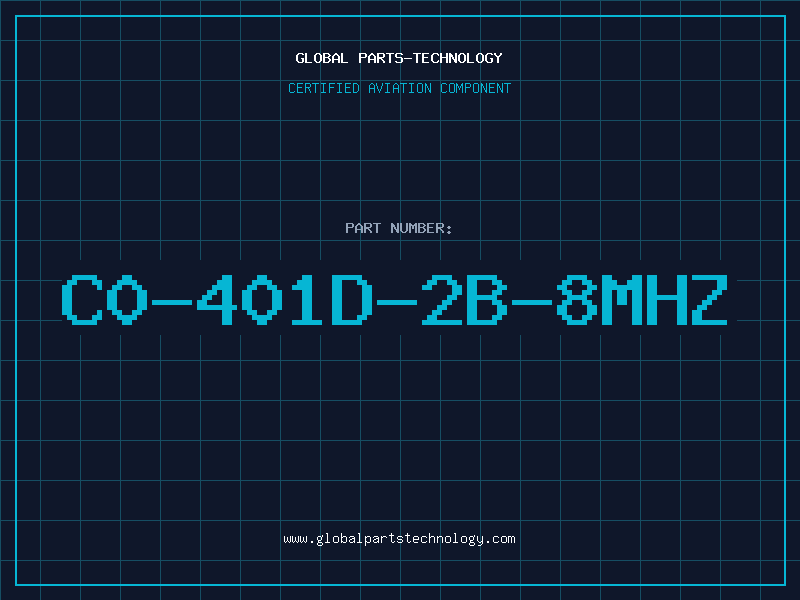 Aviation Part C0-401D-2B-8MHZ