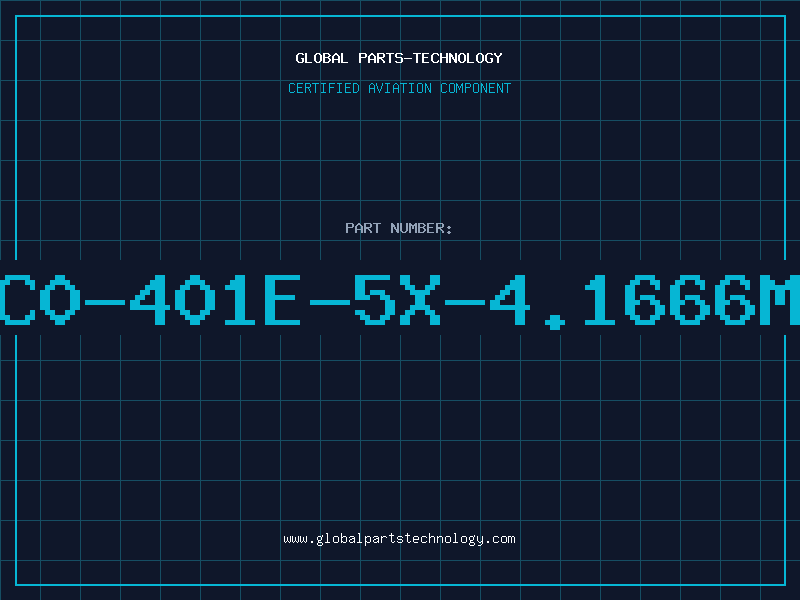 Aviation Part C0-401E-5X-4.1666M