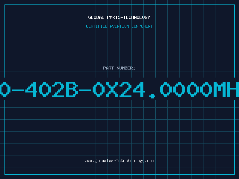 Aviation Part C0-402B-0X24.0000MHZ