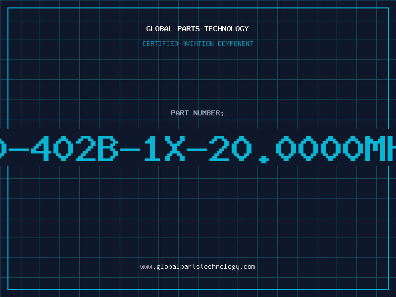 Aviation Part C0-402B-1X-20.0000MHZ