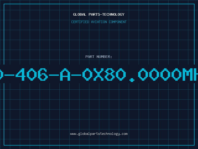 Aviation Part C0-406-A-0X80.0000MHZ