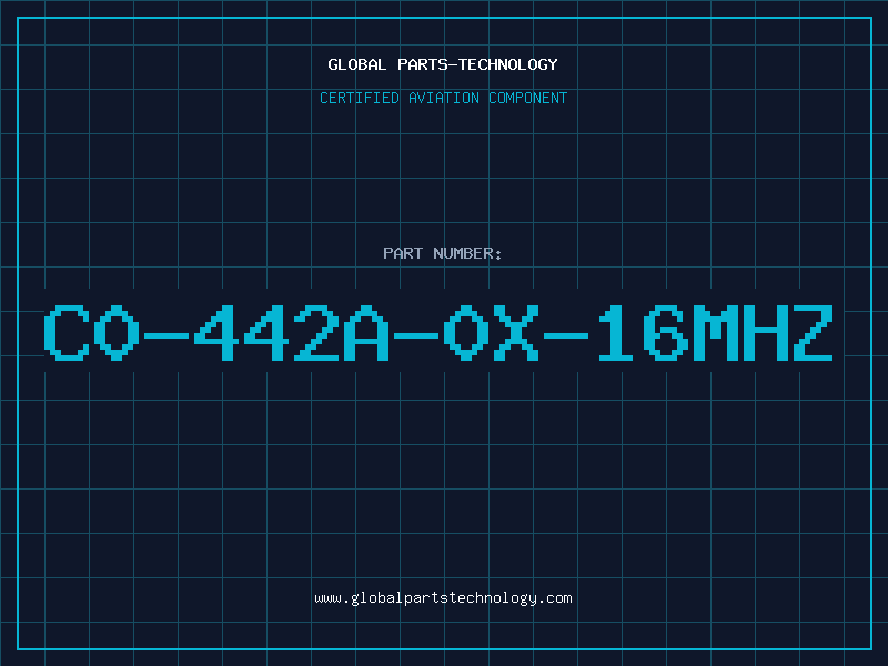 Aviation Part C0-442A-0X-16MHZ