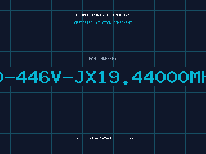 Aviation Part C0-446V-JX19.44000MHZ