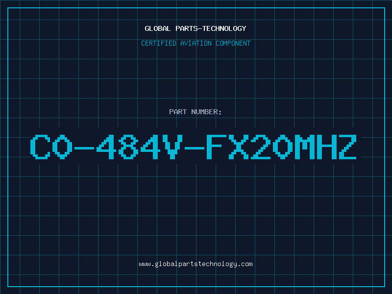 Aviation Part C0-484V-FX20MHZ
