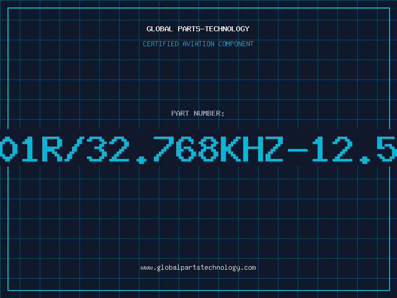 Aviation Part C001R/32.768KHZ-12.5PF
