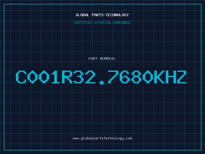 Aviation Part C001R32.7680KHZ