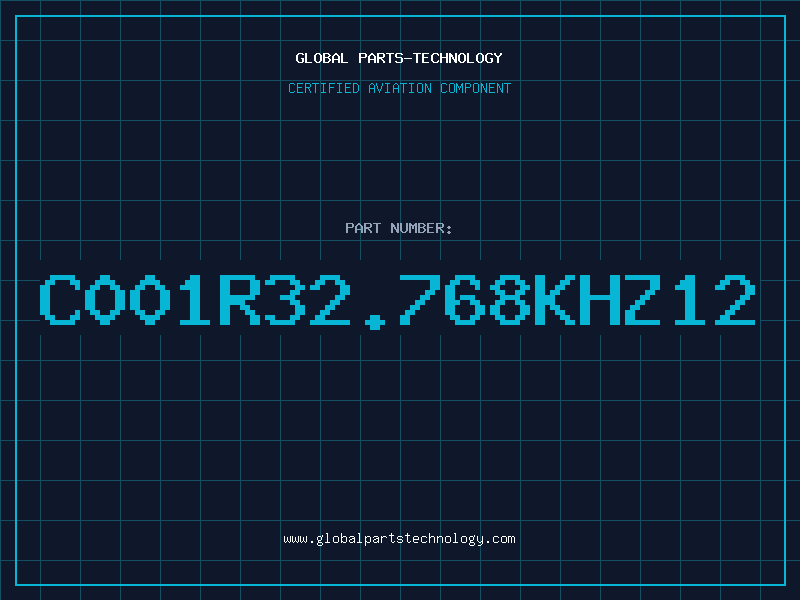 Aviation Part C001R32.768KHZ12