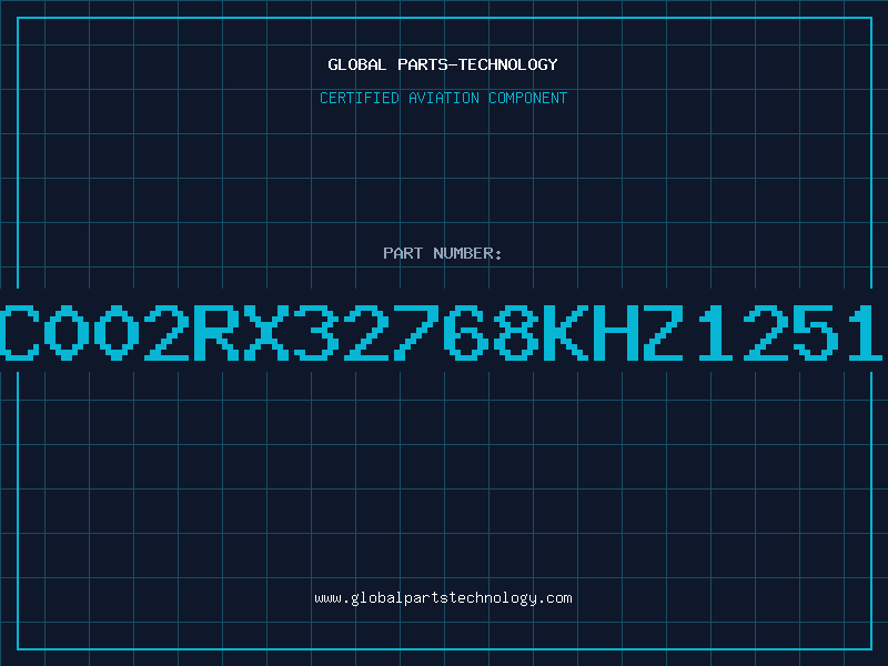 Aviation Part C002RX32768KHZ1251