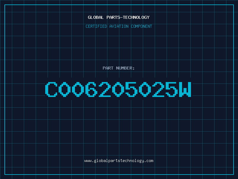 Aviation Part C006205025W