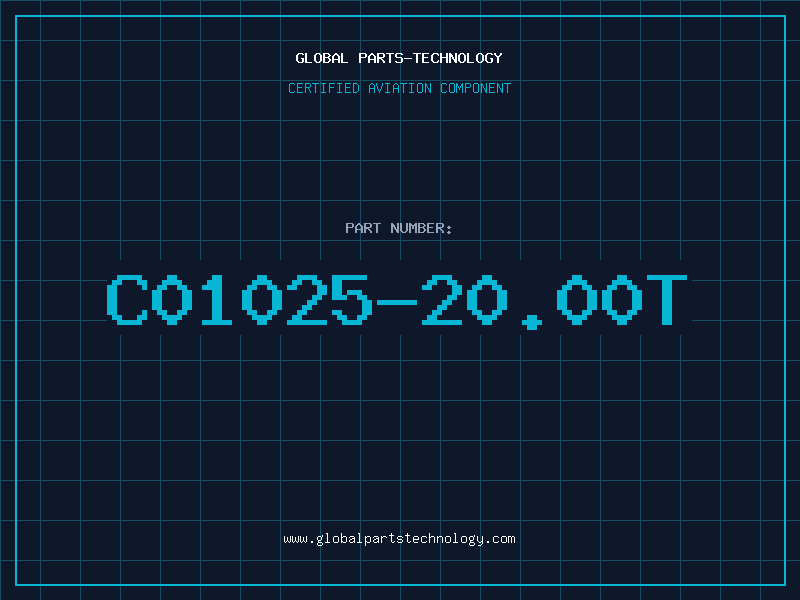 Aviation Part C01025-20.00T