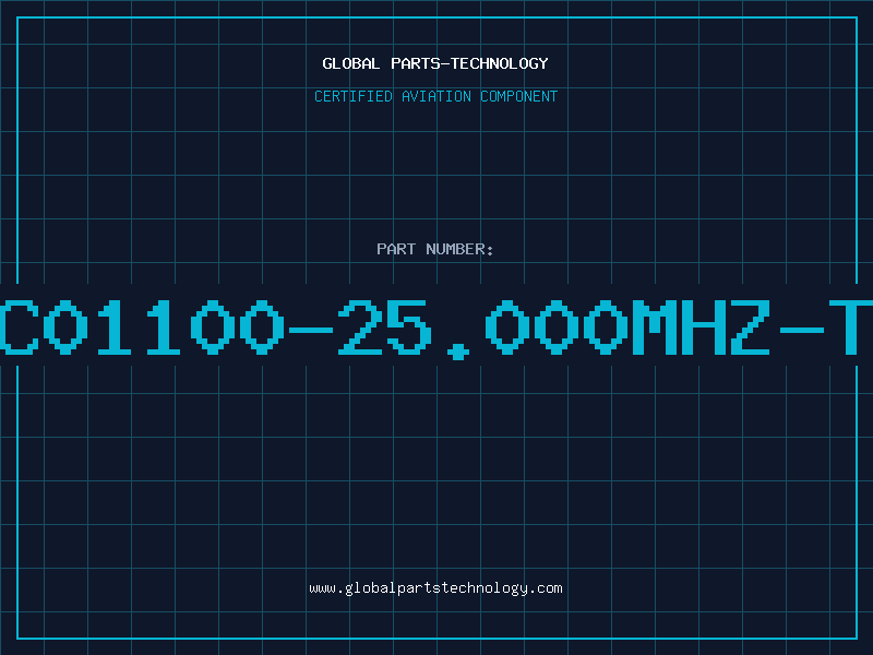 Aviation Part C01100-25.000MHZ-T