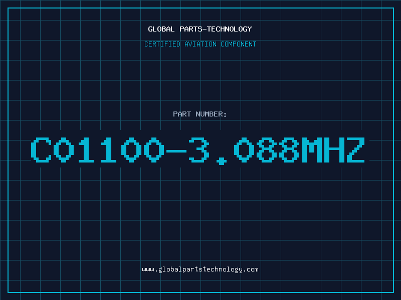 Aviation Part C01100-3.088MHZ