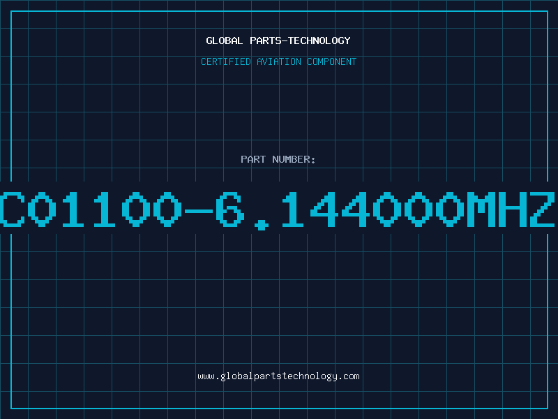 Aviation Part C01100-6.144000MHZ