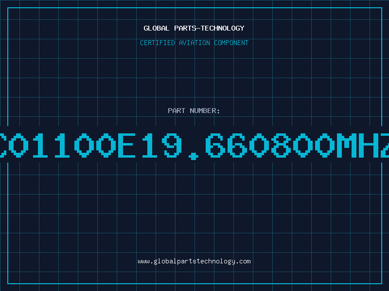 Aviation Part C01100E19.660800MHZ