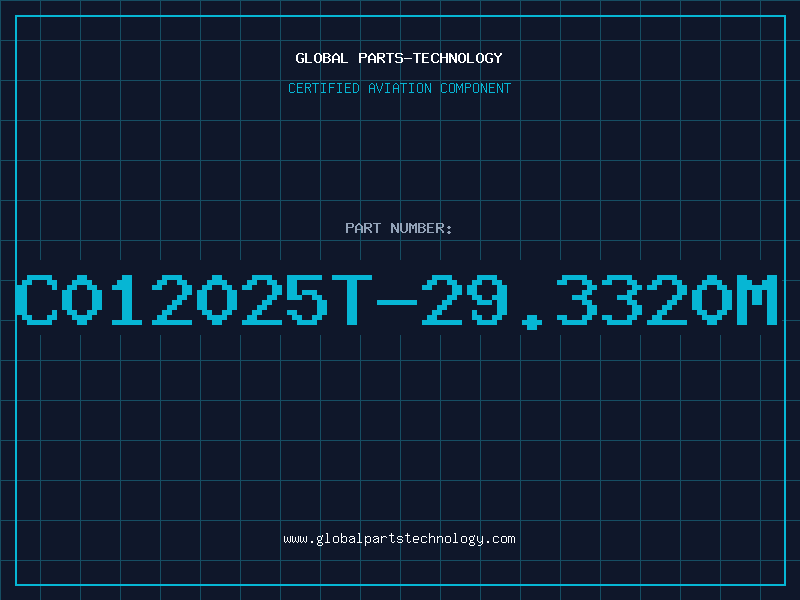 Aviation Part C012025T-29.3320M
