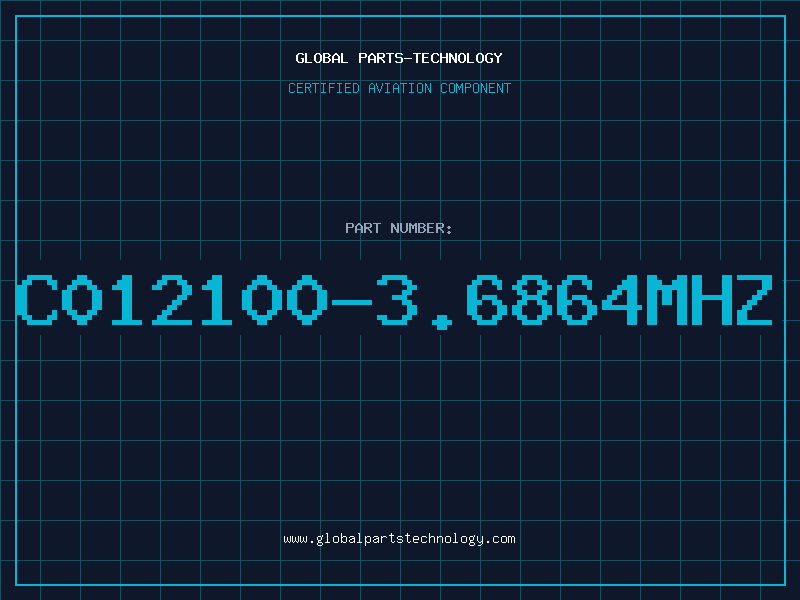 Aviation Part C012100-3.6864MHZ