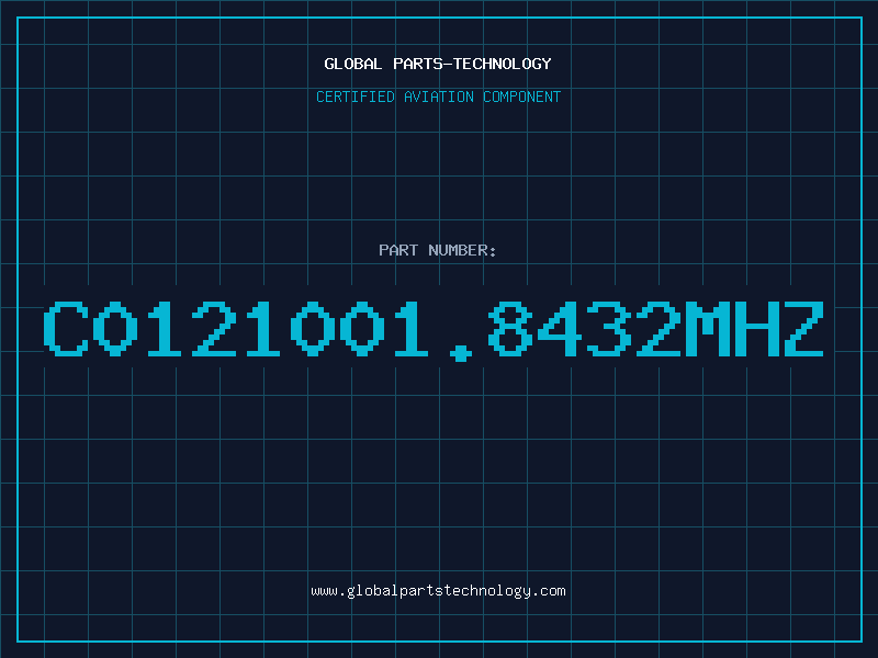 Aviation Part C0121001.8432MHZ