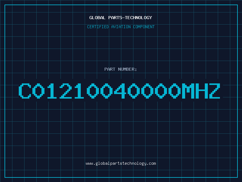 Aviation Part C01210040000MHZ