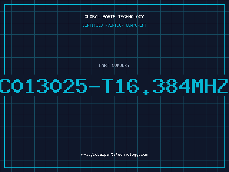Aviation Part C013025-T16.384MHZ