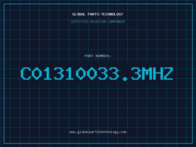 Aviation Part C01310033.3MHZ