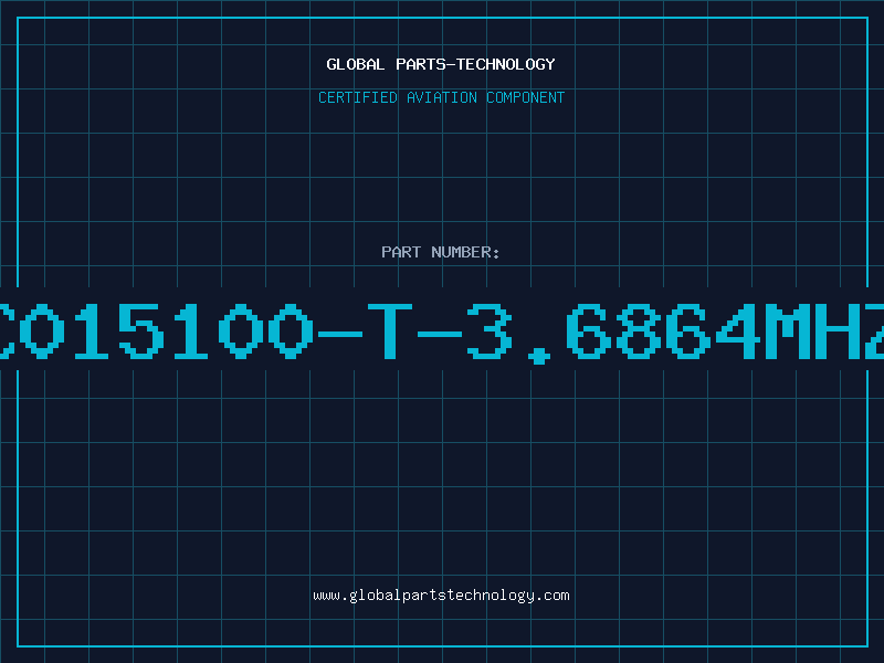 Aviation Part C015100-T-3.6864MHZ
