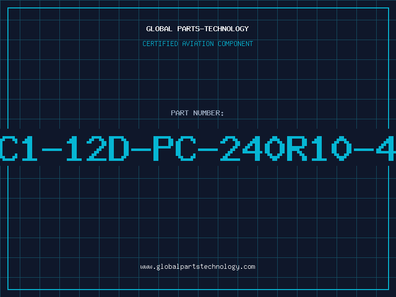 Aviation Part C1-12D-PC-240R10-4