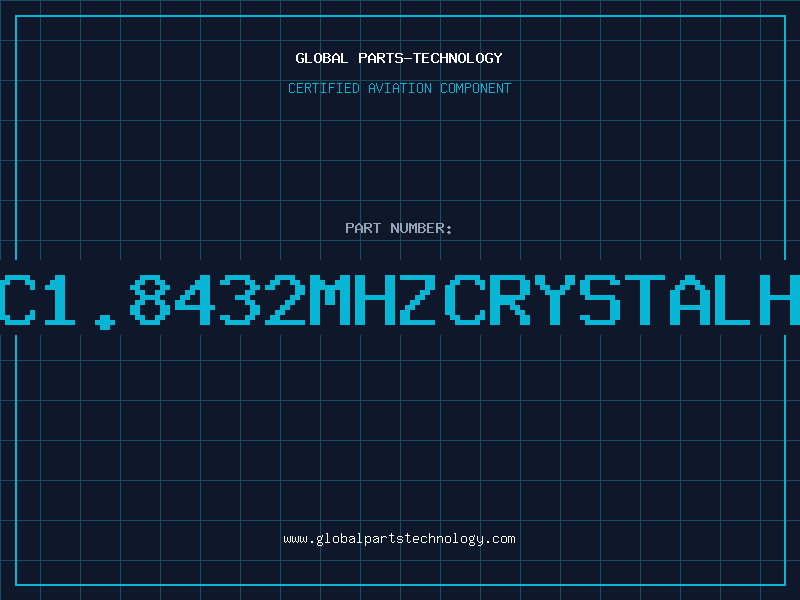Aviation Part C1.8432MHZCRYSTALH