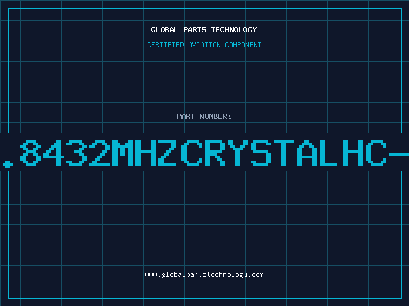 Aviation Part C1.8432MHZCRYSTALHC-49